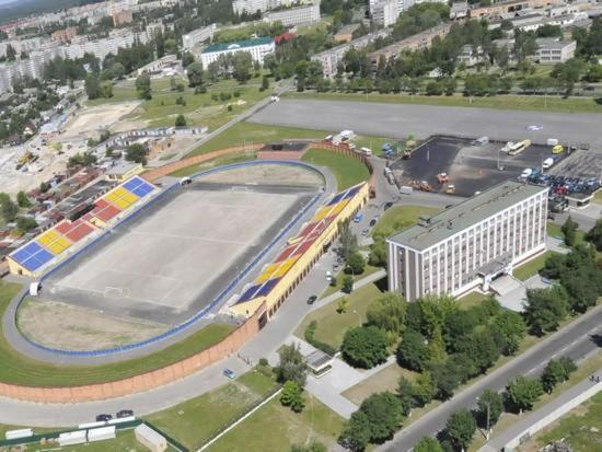 Sport Hotel Pinsk Exteriör bild